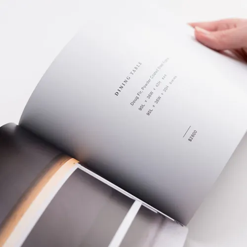 Alex utilized white space throughout the book.