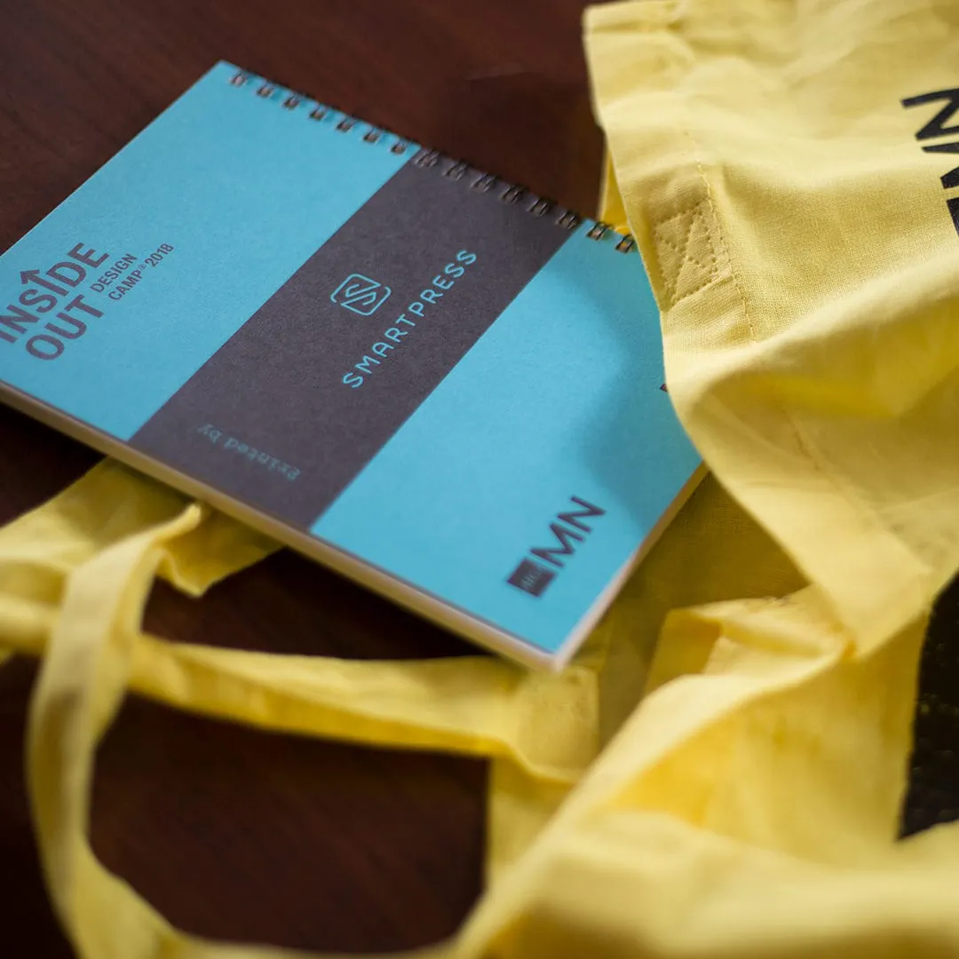 Design Camp Wire Coil Booklet Designed by Cue