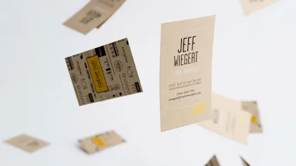 Fresh Take: Printing Custom Business Cards for an Organic Grocer