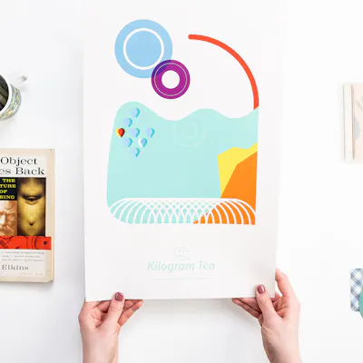 Kilogram Tea: How Online Poster Printing Elevates the Brand