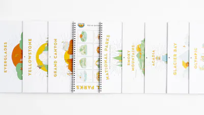 Ello There: Wire Bound Calendars Showcase National Park Illustrations