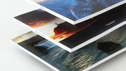 Visual Paradise: Print Perfect Bound Photography Booklets