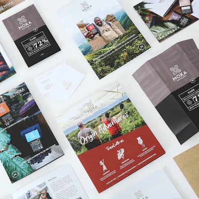 Sustainable Business: Moka Origins Activates Social Change with Print