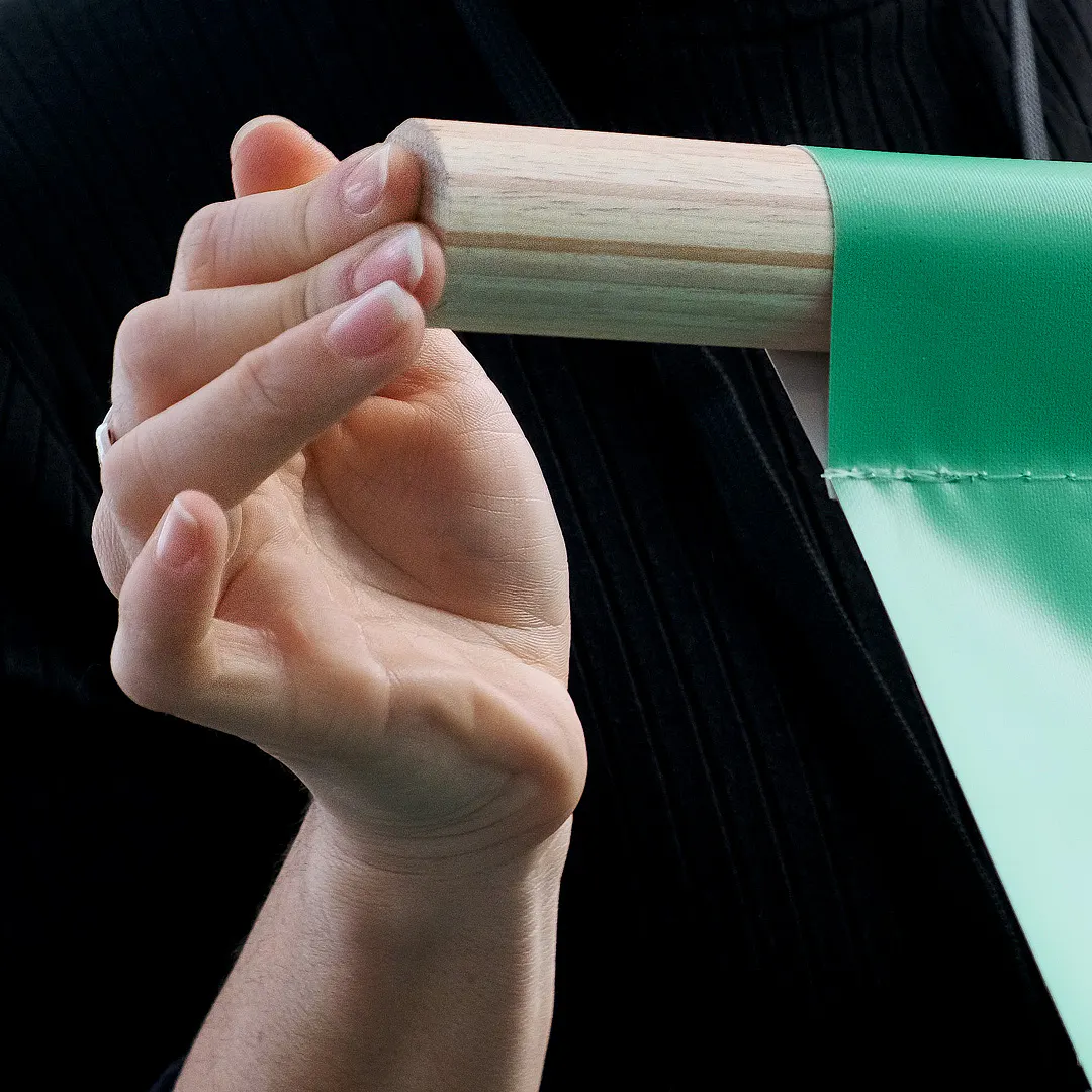 Trade Show and Event Hanging Banner with Pole Pocket Mounting