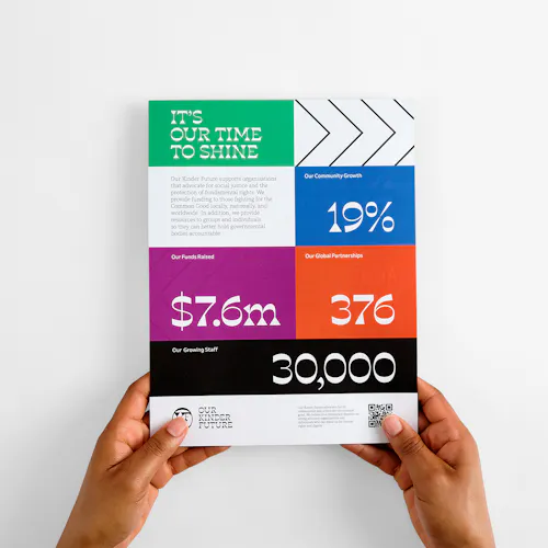 Sell Sheet: 100# Uncoated Smooth - White Text, 8.5 x11"