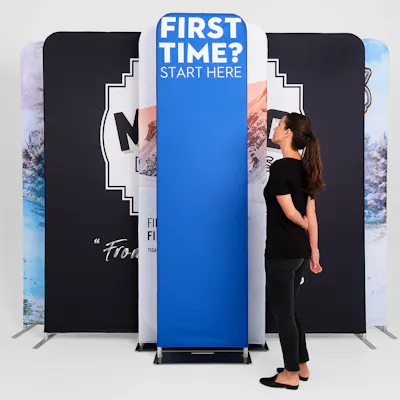 Tension Fabric Displays: Branding with Backdrops